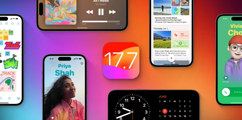 贵池苹果手机维修分享苹果 iOS / iPadOS 17.7.1 正式版推送 